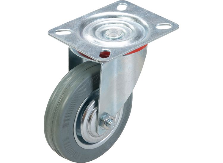 Fixman Swivel Rubber Castor