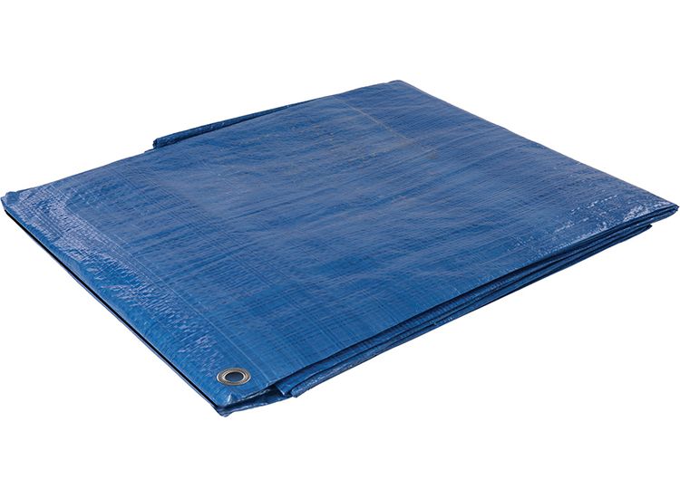 Silverline UV-Treated Tarpaulin - Tear, Water &amp; Rust Resistant