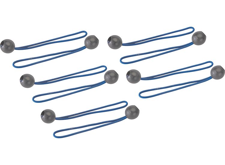Silverline Tarpaulin Ball Bungees 10pk - 175mm