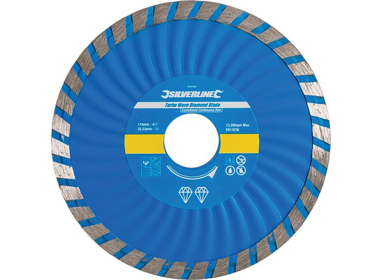 Silverline Turbo Wave Diamond Blade