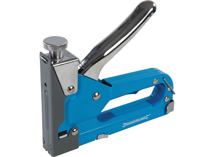 Silverline 3-in-1 Staple Gun - 4 - 14mm Type 10J