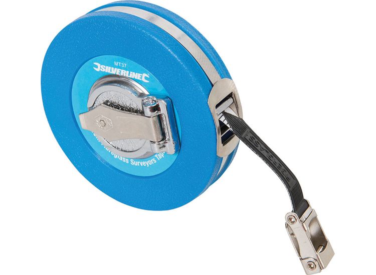 Silverline Fibreglass Surveyors Tape