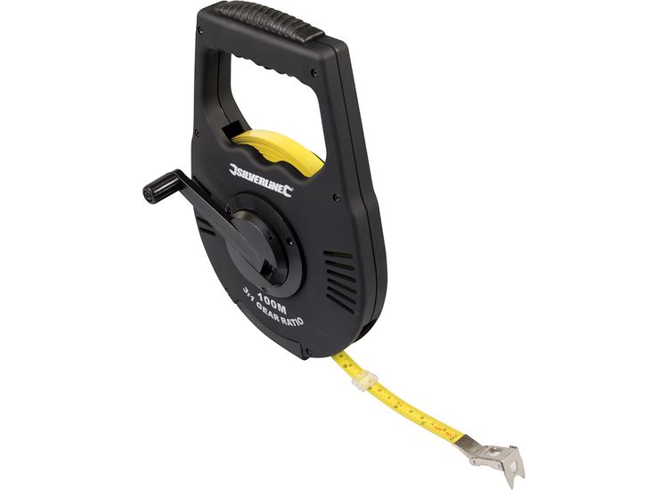 Silverline Geared Surveyors Tape