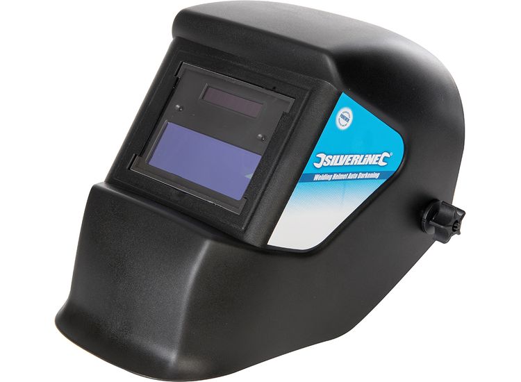 Silverline Welding Helmet Auto Darkening
