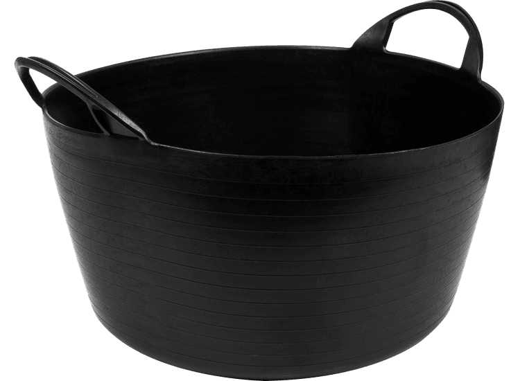 Sealey SFT30 Heavy-Duty Flexi Tub 30L - Black