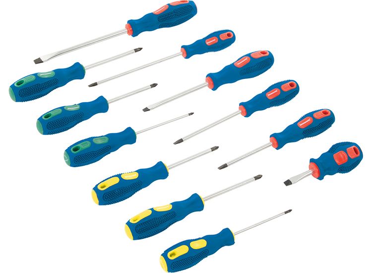 Silverline General Purpose Screwdriver Set 12pce - 12pce