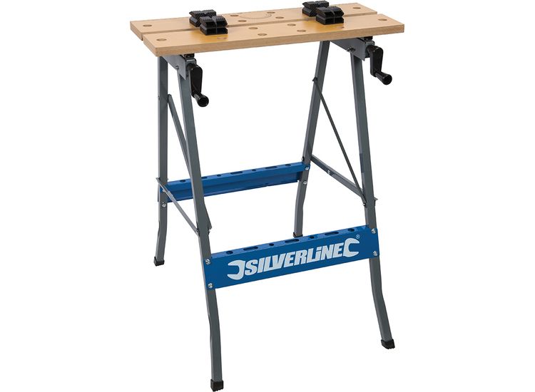 Silverline Portable Workbench - 100kg