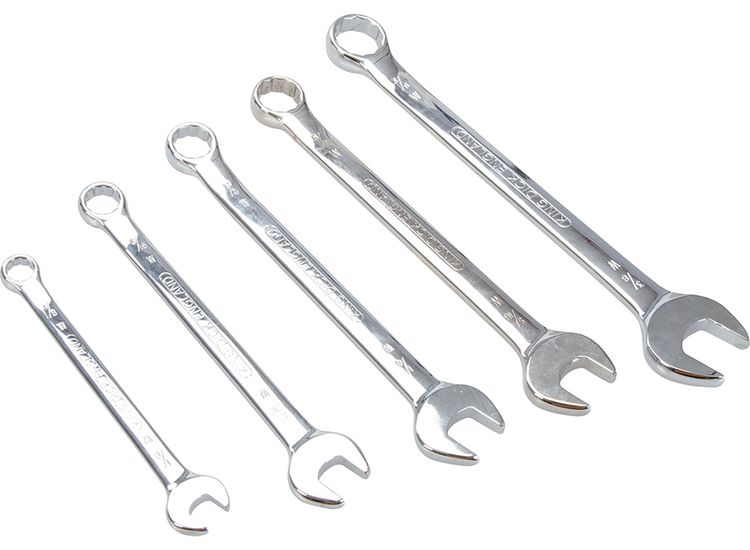 King Dick Whitworth Combination Spanner Set 5pce - 1/8" - 3/8"