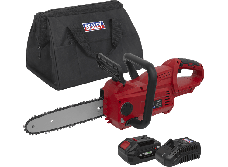 Sealey CP20VCHSKIT1 Cordless Chainsaw 25cm 20V Kit 4Ah