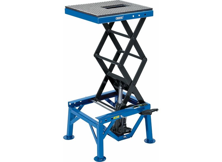 Draper 70212 Hydraulic Motorcycle Scissor Lift, 135kg