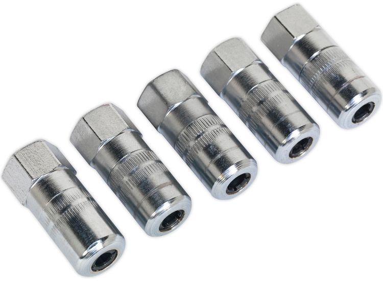 Sealey GGE5 Hydraulic Connector 4-Jaw Heavy-Duty 1/8"BSP Pack of 5