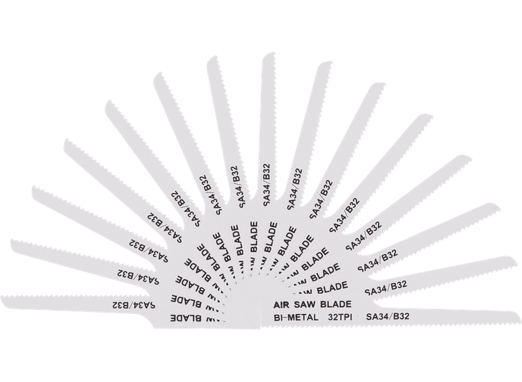 Sealey SA34/B3215 Air Saw Blade 32tpi - Pack of 15