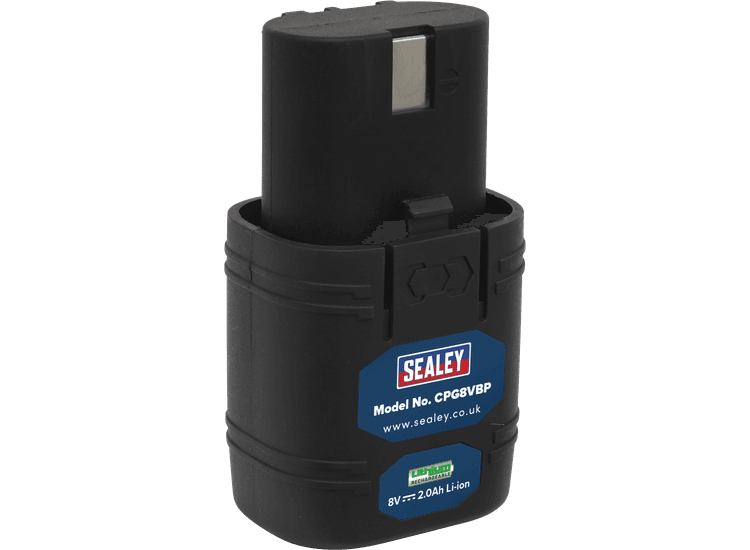 Sealey CPG8VBP Power Tool Battery 8V 2Ah Lithium-ion for CPG8V