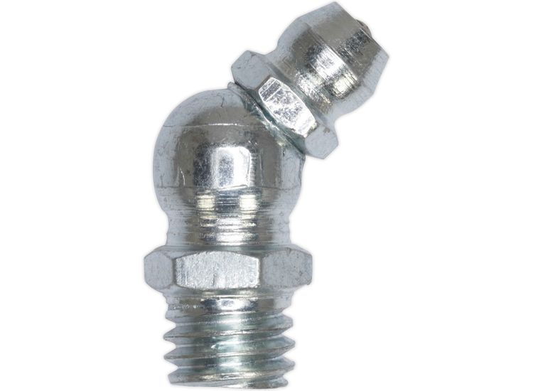 Sealey GNI12 Grease Nipple 45° 1/4"BSP Gas Pack of 25