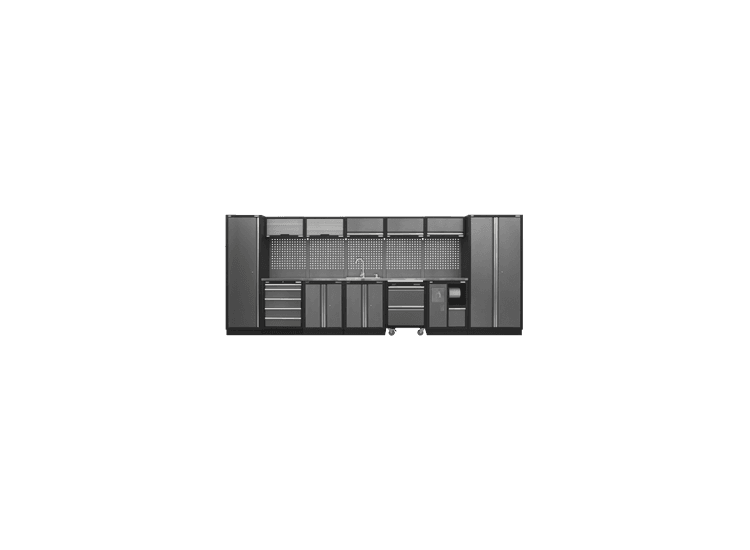 Sealey APMSSTACK17SS Superline Pro 4.9m Storage System - Stainless Worktop