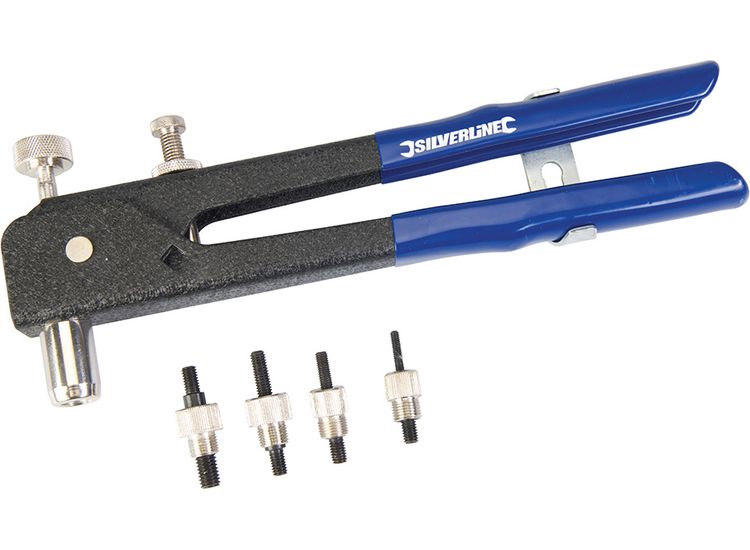 Silverline Threaded Rivet Insert Tool - 4 - 8mm