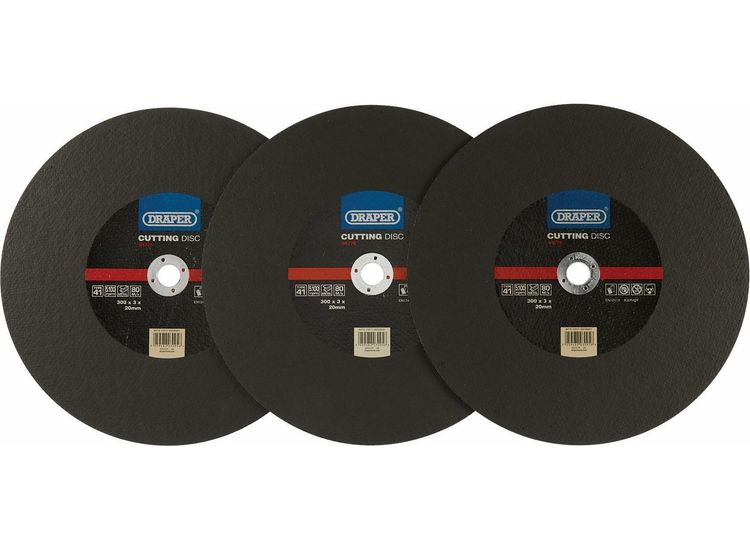 Draper 94776 Metal Cutting Disc, 300 x 3 x 20mm