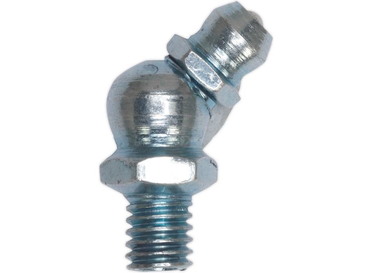 Sealey GNM13 Grease Nipple 45° 6 x 1mm Pack of 25