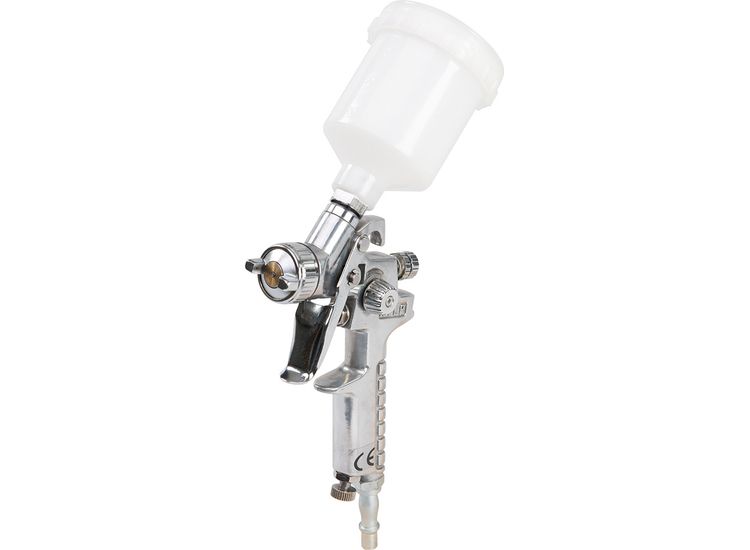 Silverline Gravity Feed HVLP Spray Gun - 100ml