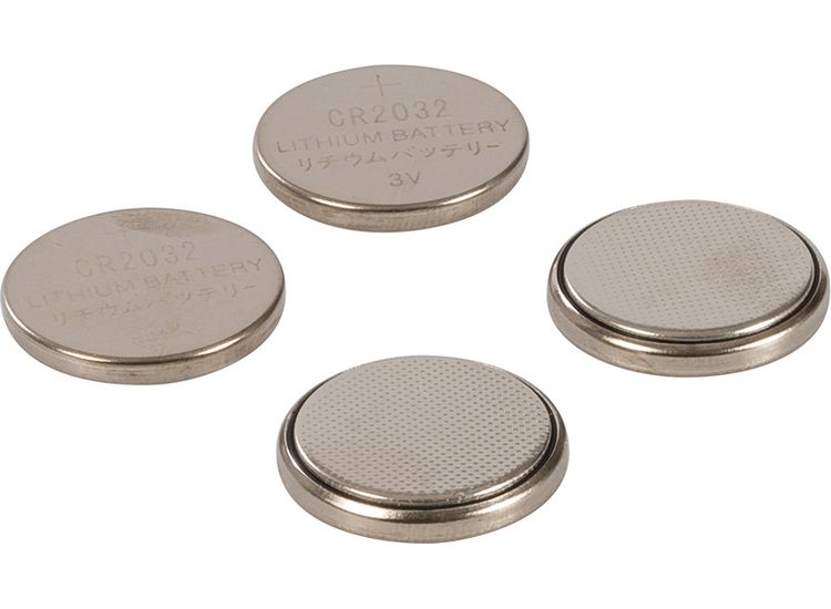 Powermaster Lithium Button Cell Battery CR2032 4pk