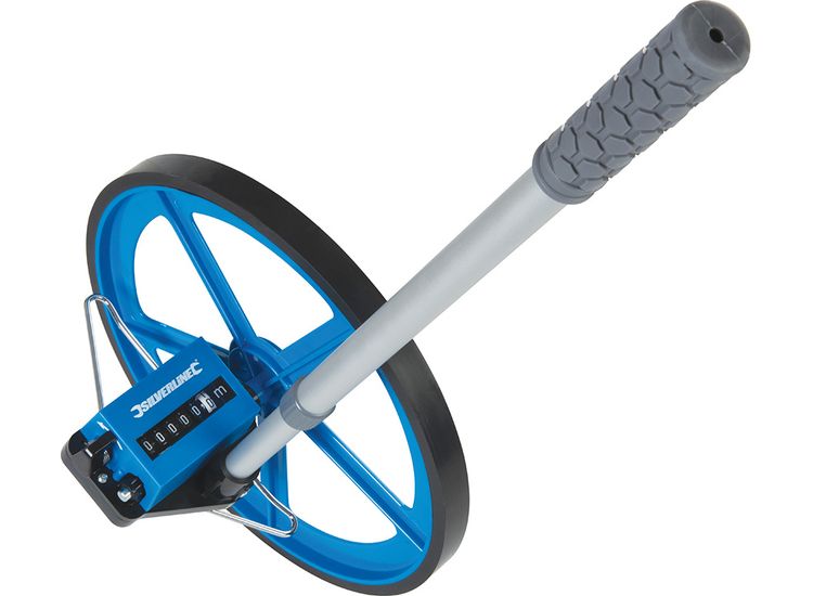 Silverline Metric Measuring Wheel - 0 - 99,999.9m