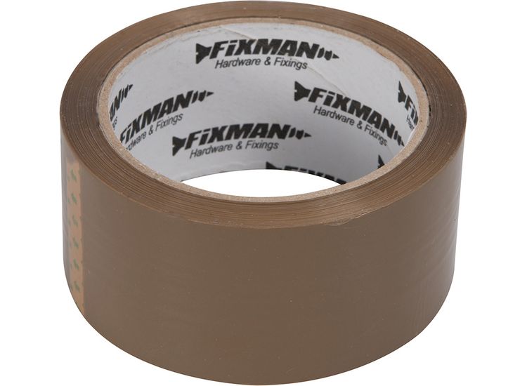 Fixman Packing Tape - 48mm x 66m Brown