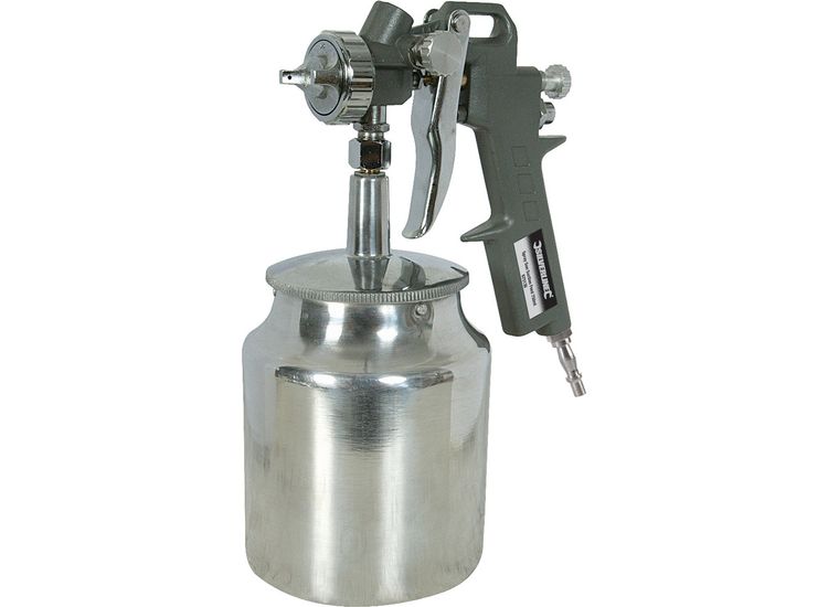 Silverline Spray Gun Suction Feed - 750ml