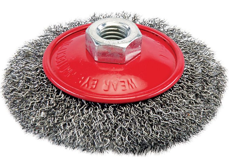 Silverline Steel Crimp Bevel Brush
