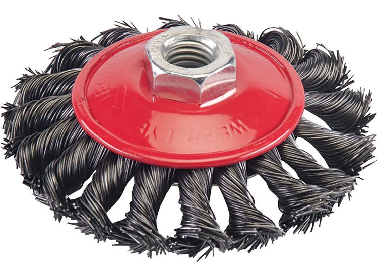 Silverline Steel Twist-Knot Brush