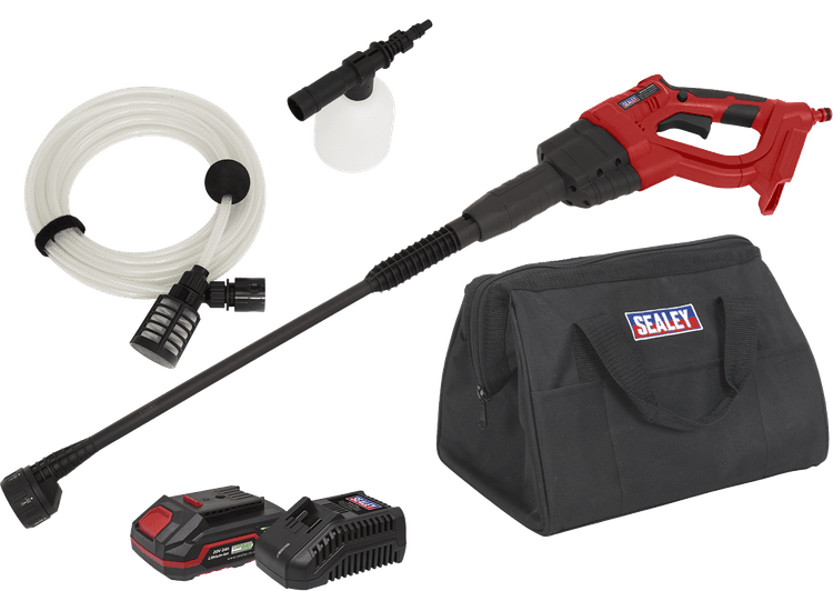 Sealey CP20VPWKIT1 Cordless Pressure Washer 20V SV20 Series 2Ah