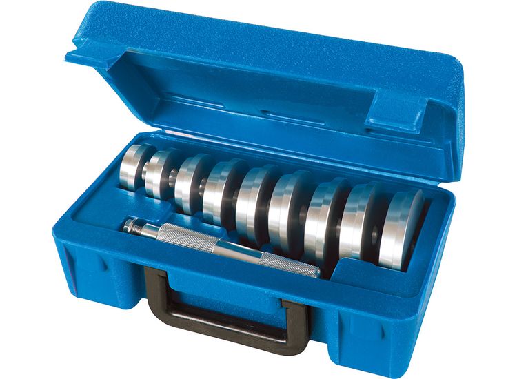 Silverline Bearing Race &amp; Seal Driver Kit 10pce - 40 - 81mm