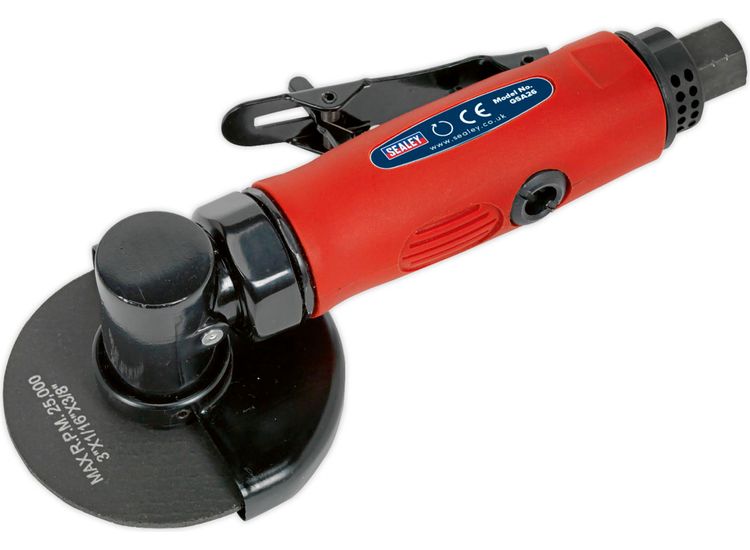 Sealey GSA26 Air Cut-Off Tool &amp;#8709;75mm Straight