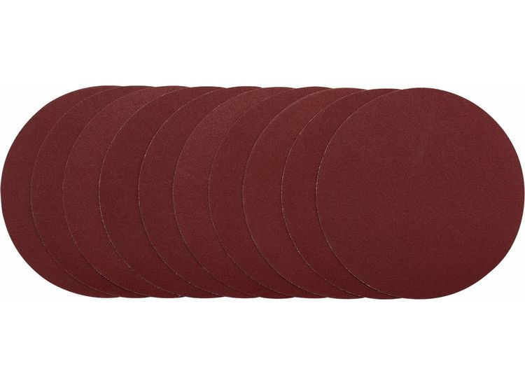 Draper 10233 Sanding Discs, 200mm, 120 Grit (Pack of 10)