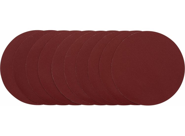 Draper 10349 Sanding Discs, 200mm, 240 Grit (Pack of 10)