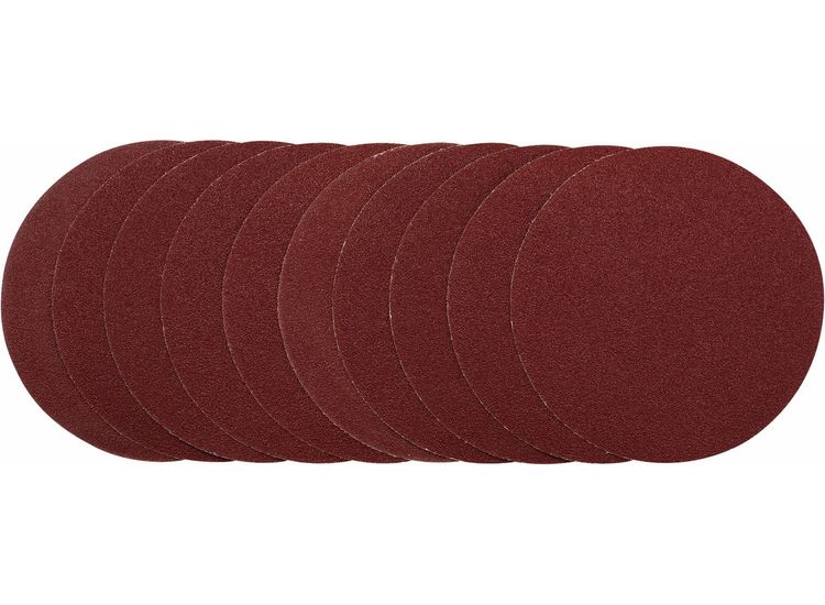 Draper 10229 Sanding Discs, 200mm, 40 Grit (Pack of 10)