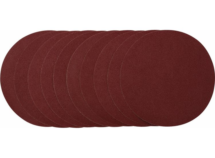 Draper 10370 Sanding Discs, 230mm, 80 Grit (Pack of 10)