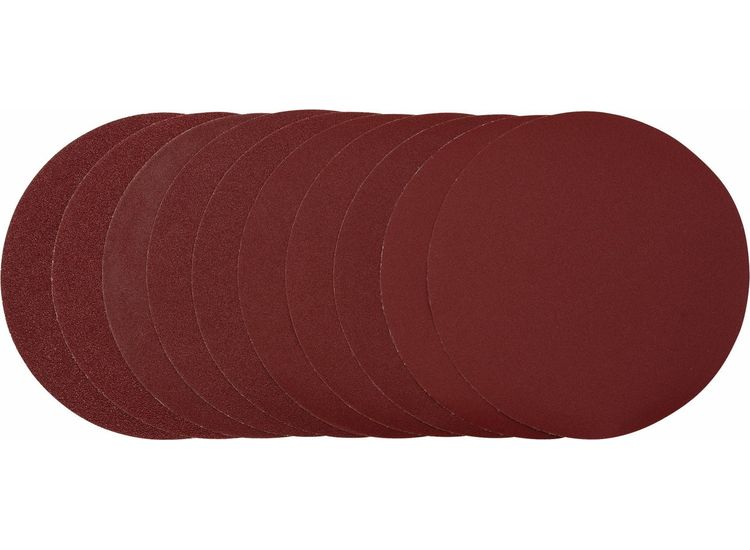 Draper 10621 Sanding Discs, 230mm, Assorted Grit (Pack of 10)