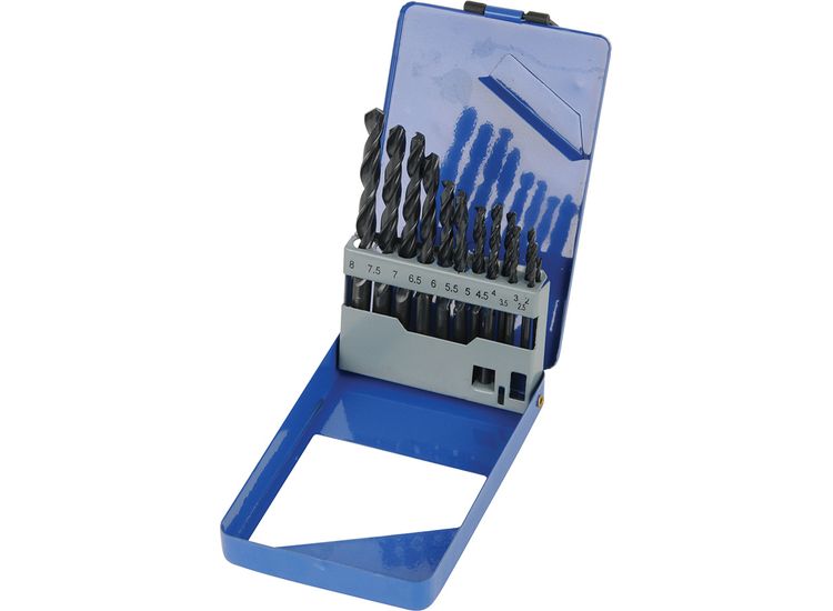 Silverline HSS-R Jobber Drill Bit Set 13pce - 2 - 8mm