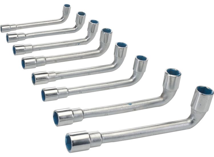 Silverline L-Shaped Socket Wrench Set 8pce - 8 - 19mm