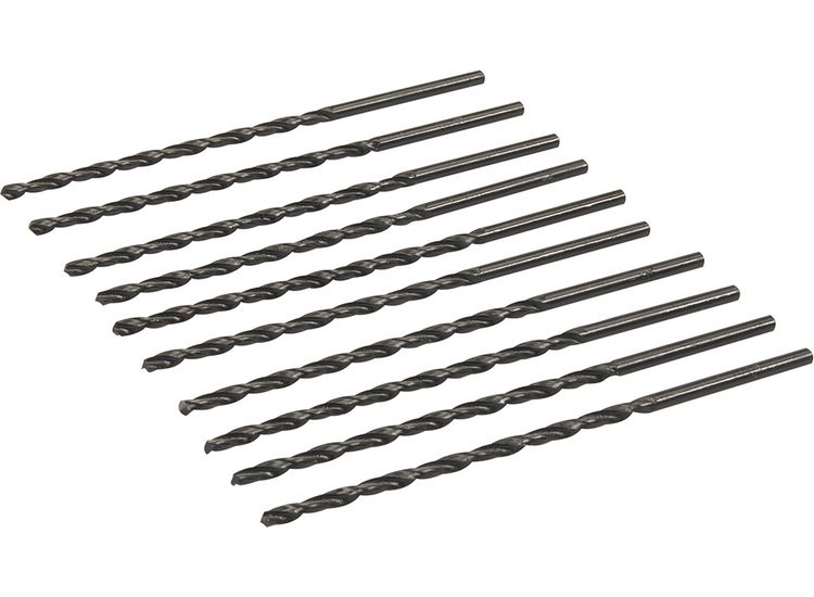 Silverline Metric HSS-R Long Series Bits 10pk