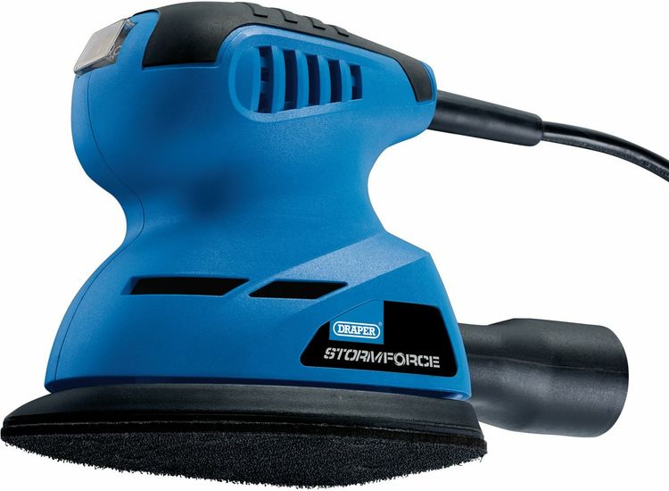 Draper 92627 230V Draper Storm Force&amp;#174; Tri-Base Detail Sander, 125W