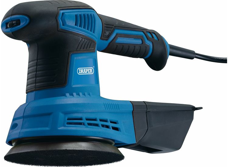 Draper 92624 230V Random Orbit Sander, 125mm, 450W