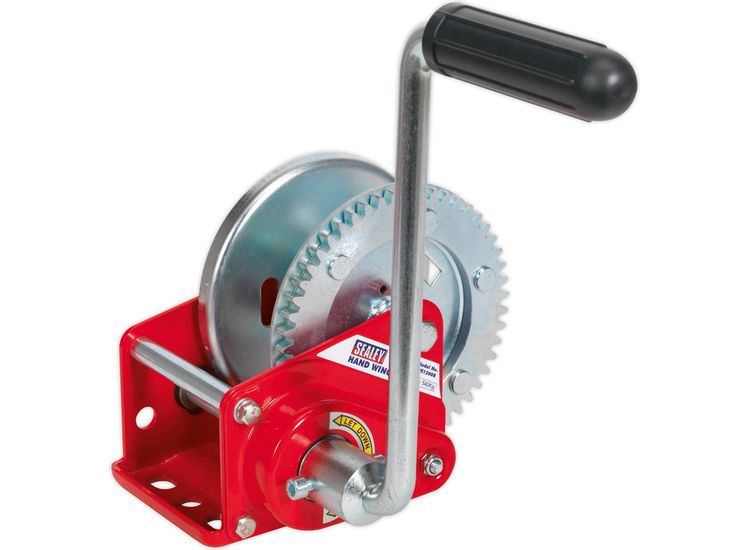 Sealey GWE1200B Geared Hand Winch with Brake 540kg Capacity