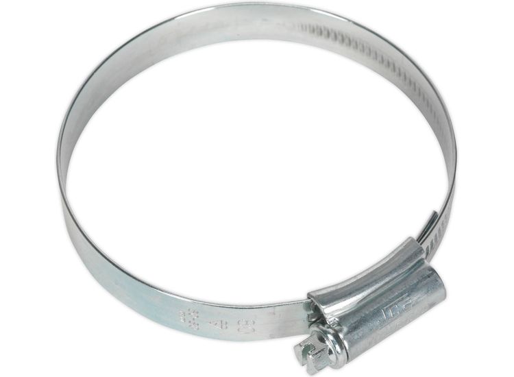 Sealey HCJ3X HI-GRIP&amp;reg; Hose Clip Zinc Plated &amp;#8709;60-80mm Pack of 10