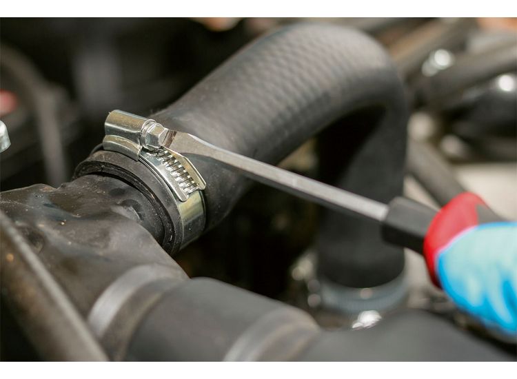 Sealey HCJ7 HI-GRIP&amp;reg; Hose Clip Zinc Plated &amp;#8709;130-160mm Pack of 10