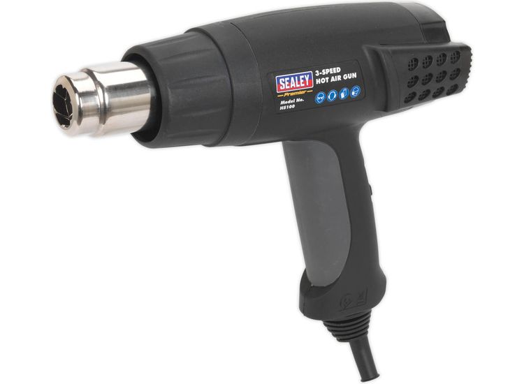 Sealey HS100 Hot Air Gun 2000W 3-Speed 50/420/650ºC
