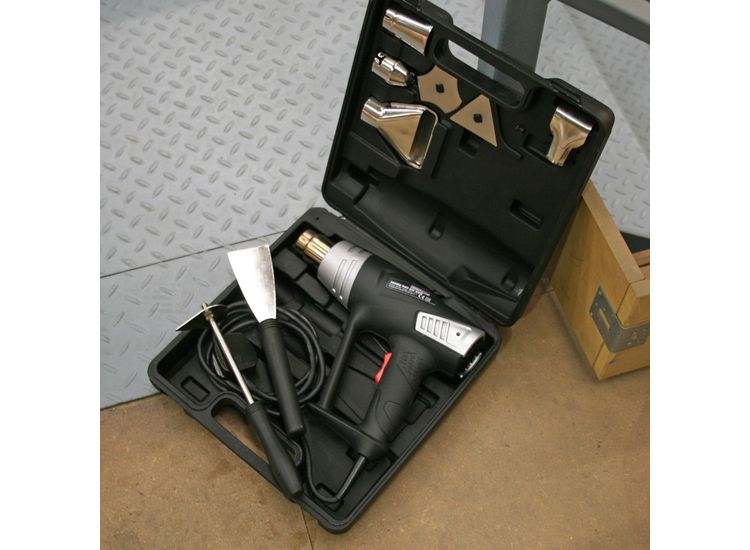Sealey HS104K Deluxe Hot Air Gun Kit with LED Display 2000W 80-600°C