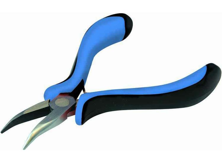 Silverline Bent Nose Mini Pliers 130mm