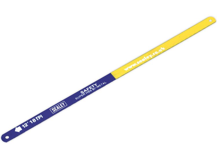 Sealey HSB0218 Hacksaw Blade 300mm HSS Bi-Metal 18tpi Pack of 2