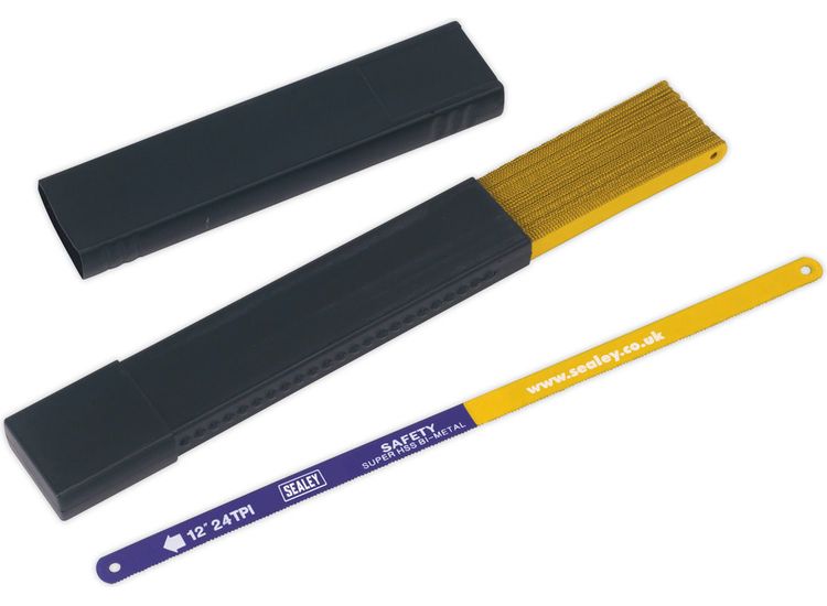Sealey HSB5024 Hacksaw Blade 300mm HSS Bi-Metal 24tpi Pack of 50